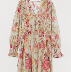 H&M floral dress size 0/2